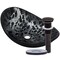 Novatto TARTARUGA Oval Glass Vessel Bathroom Sink Set, Oil Rubbed Bronze NOHP-G012-8031ORB - alternate 1